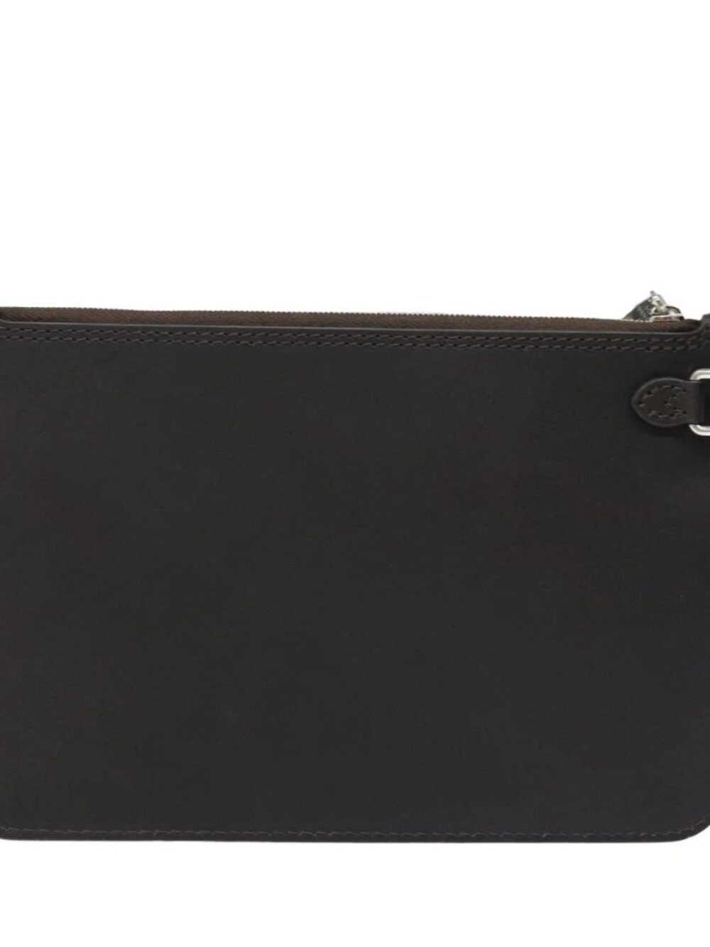 LOUIS VUITTON Pouch Leather Brown LV - Picture 3 of 16